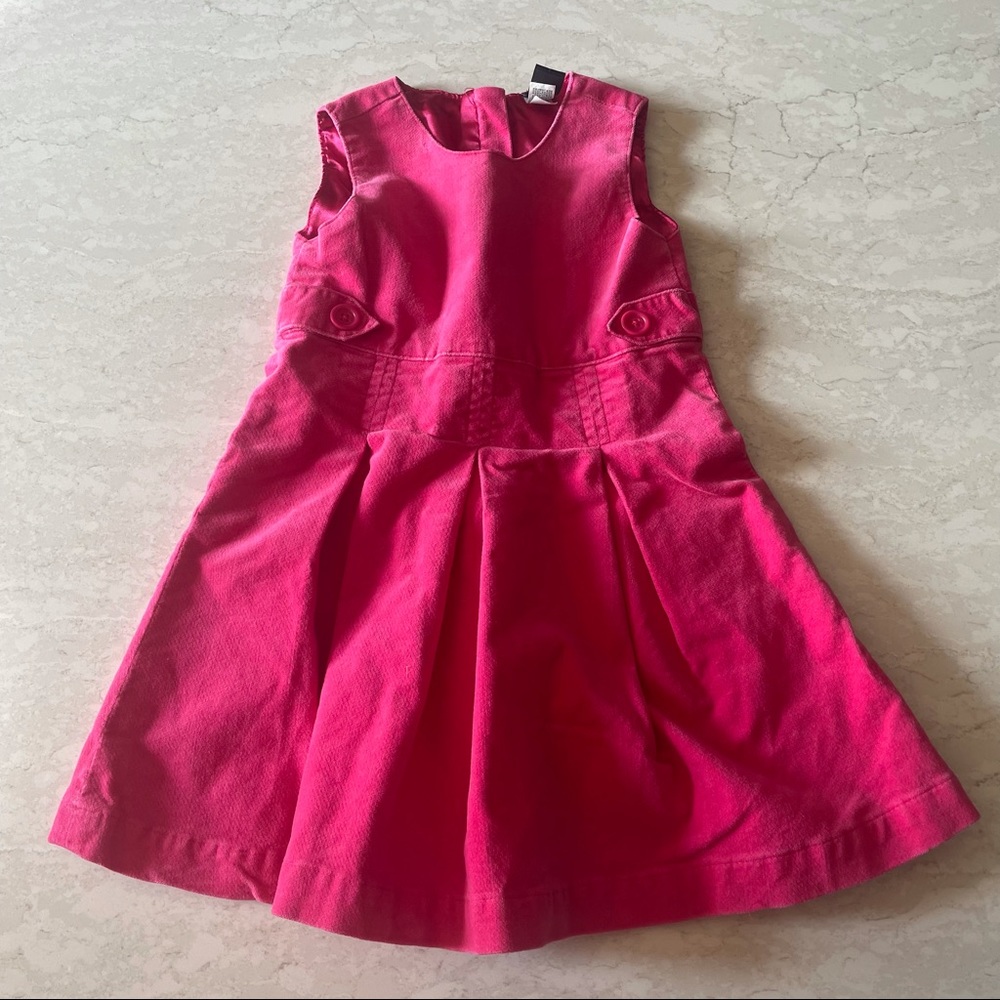 Baby Girl Size 18-24 Months Velvet Pink Gap Party Dress